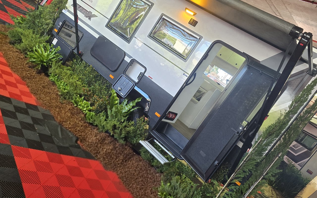 Caravan, Camping & Boating Show &mdash; trade show install
