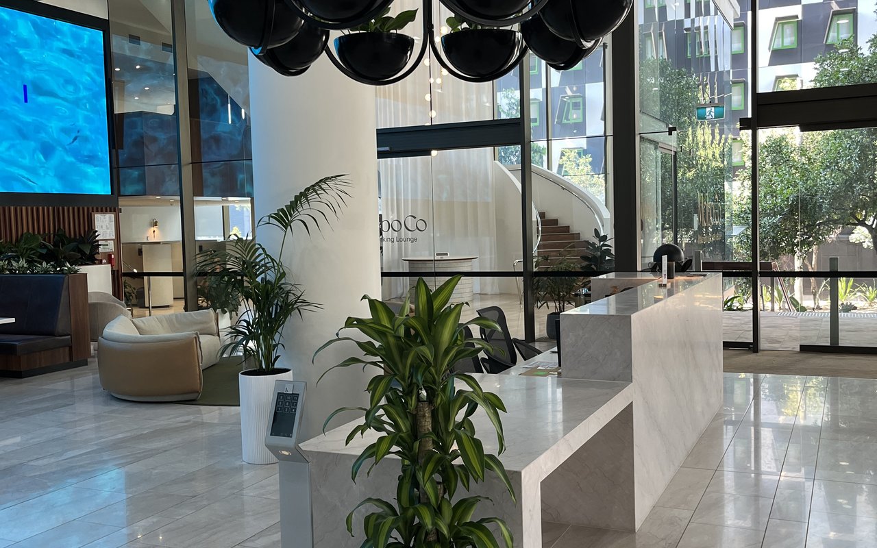 Mobo &mdash; commercial lobby install
